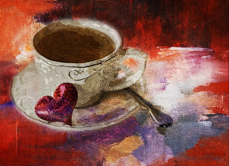 Drink,Good Morning,Tea,Tea Cup,Fresh Morning Start,Love strat