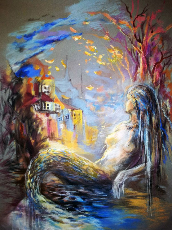 mermaid, girl, girl by the sea, girl in the sea, mermaid, beauty, sea beauty, nude, nudo, nude girl