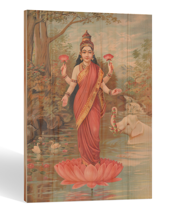 Pinewood Artwork Lakshmi - 15in x 19.5in