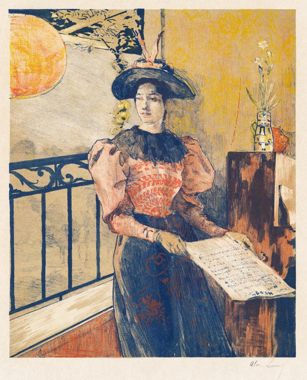 L‚ÄôIllumination (1893) By Alexandre Lunois (PRT_7208) - Canvas Art Print - 20in X 25in