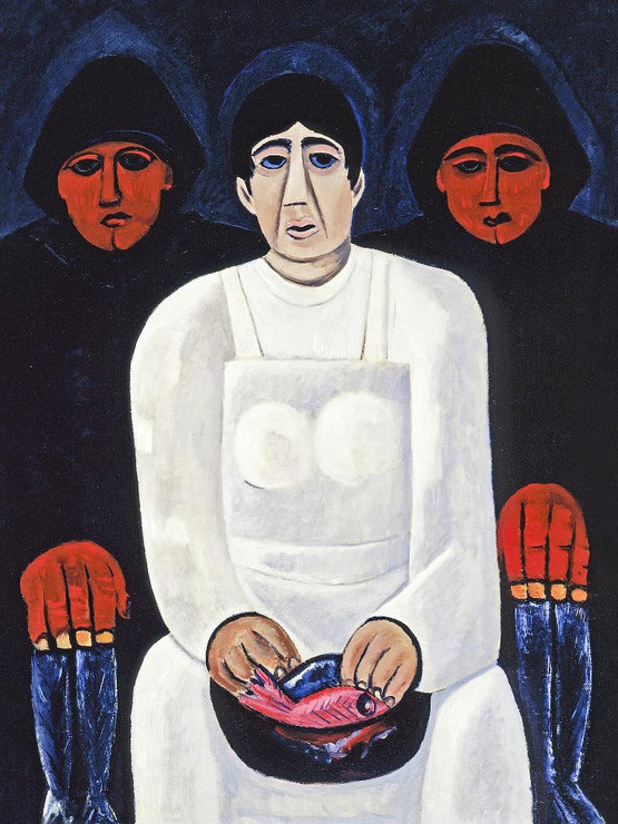 The Lost Felice By Marsden Hartley (PRT_7239) - Canvas Art Print - 16in X 22in