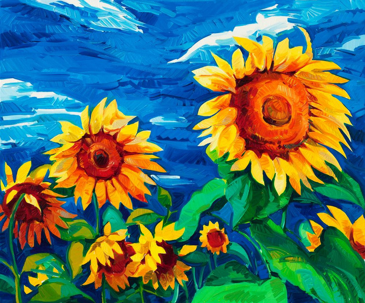 flower, blossom, sunflower, yellow flower