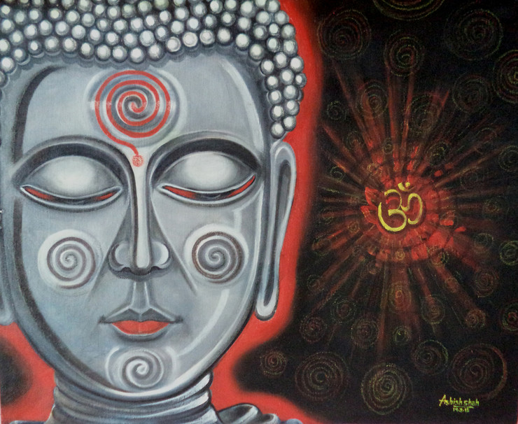 buddha, the enlightened, red buddha, black buddha, gautam, gautam buddha