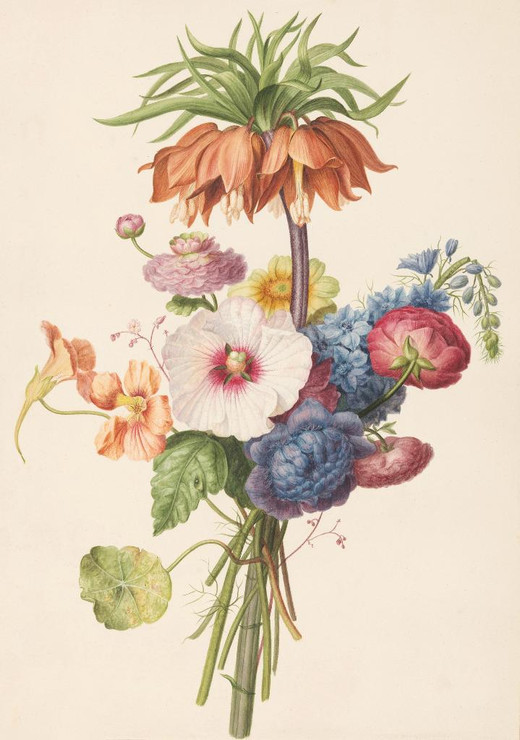 Boeket (1793) By Henri√´tte Geertruida Knip (PRT_9525) - Canvas Art Print - 24in X 34in