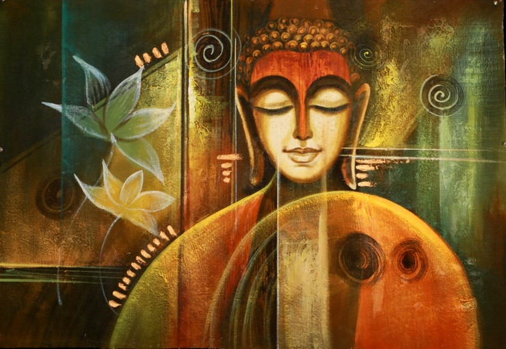 Contemplation - Buddha Meditates,Buddha,Buddhism,Peace,Meditation