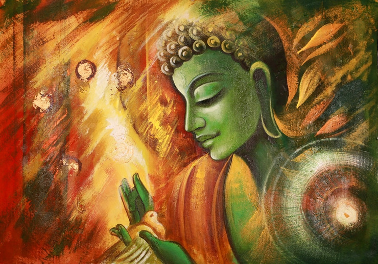 Contemplation - Buddha Meditates,Buddha,Buddhism,Peace,Meditation