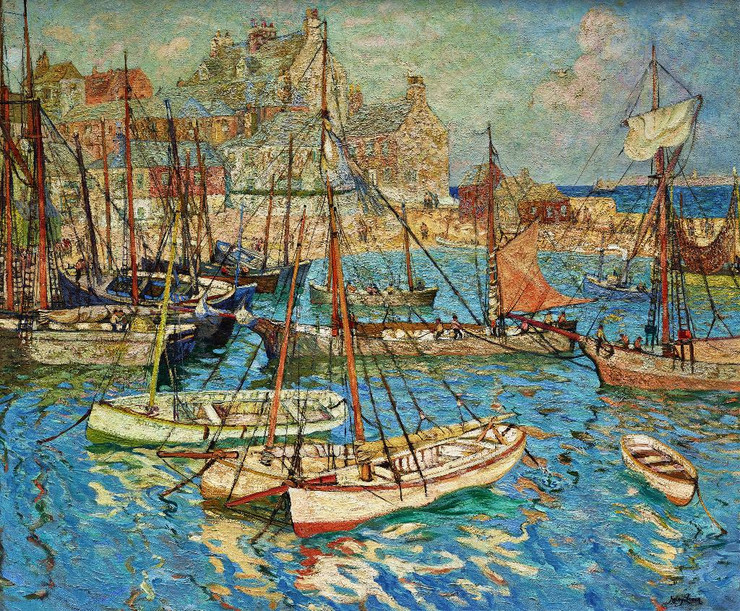 Fisherman‚Äôs Quarters (1915) By Hayley Lever (PRT_9643) - Canvas Art Print - 34in X 28in