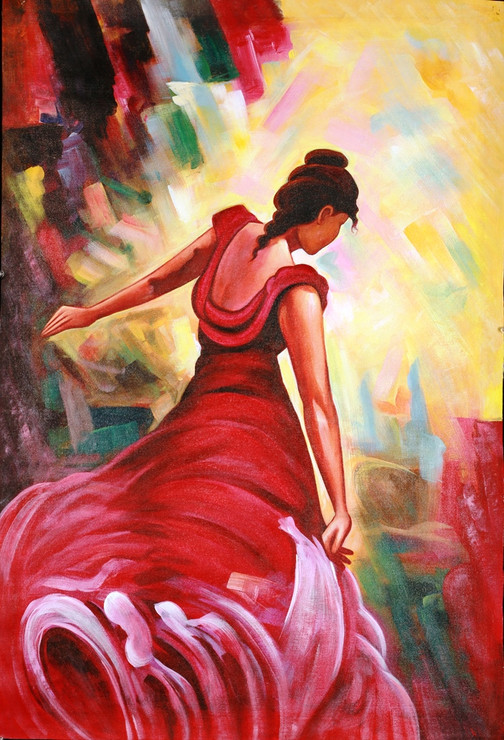 Women,Lady,Girl,Girl in Red,Red Gown