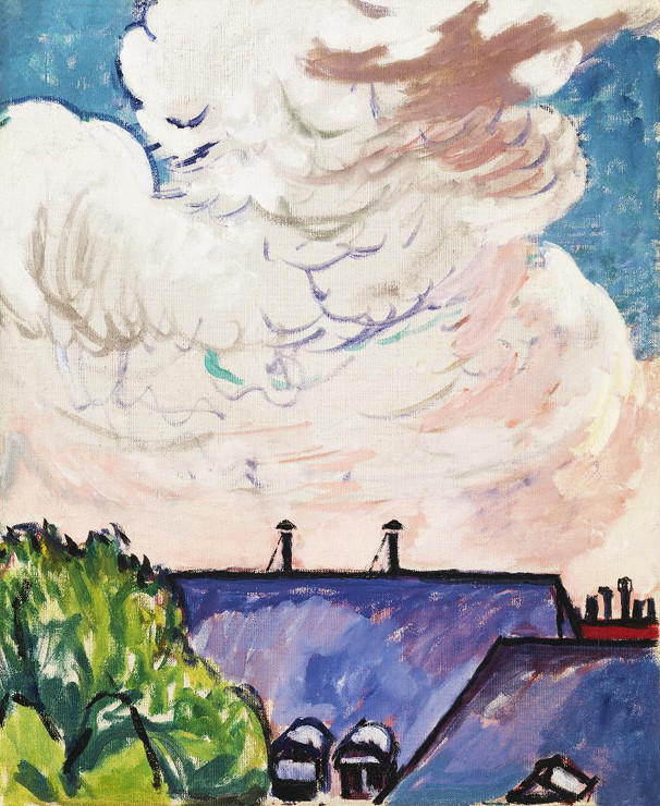 Clouds By Henry Lyman Sayen (PRT_9756) - Canvas Art Print - 24in X 30in
