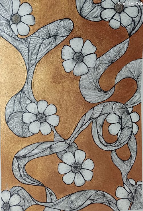 BRASSICA (ART_5398_59560) - Handpainted Art Painting - 12in X 16in