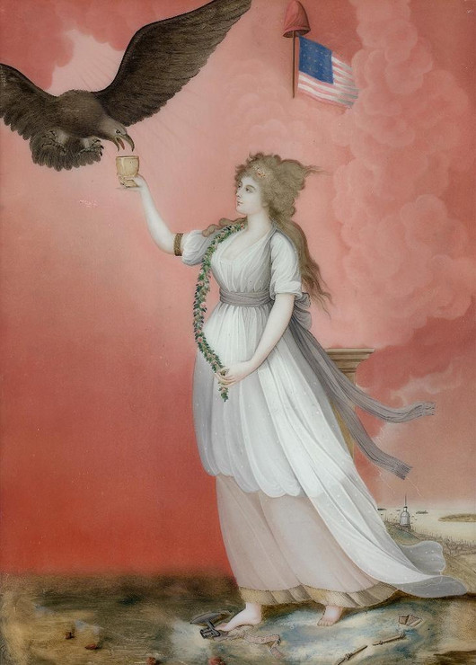 Liberty (1800) (PRT_10116) - Canvas Art Print - 16in X 22in