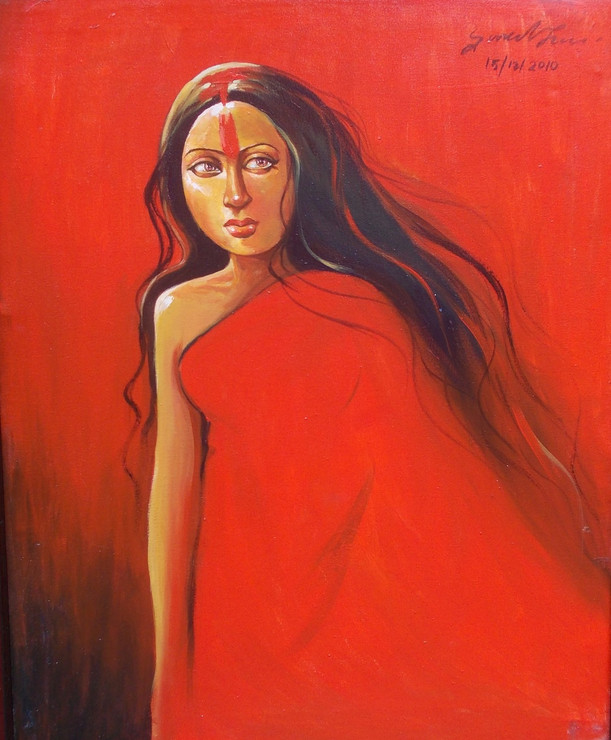 lady, girl ,woman, girl in saree, lady in saree, red saree, indian lady, traditional