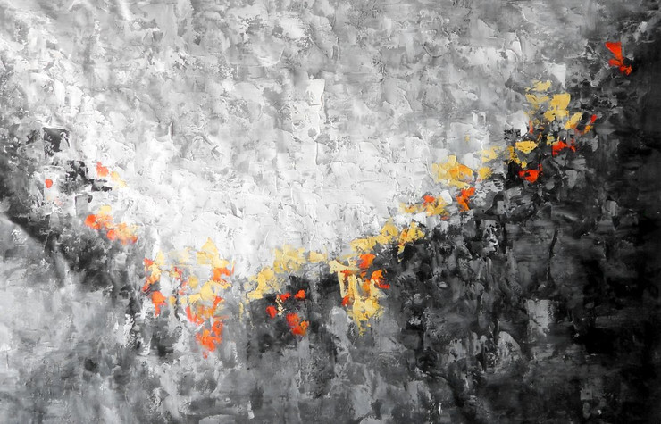 Abstract,Stroke,Pattern,Design,Orange Line