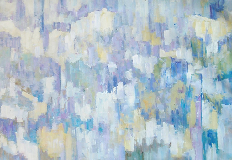 Sea Spray, visual language of shape, form, color and line ,Abstract art, nonfigurative art, nonobjective art, and nonrepresentational art