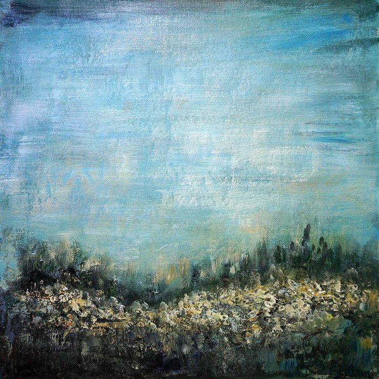 visual language of shape, form, color and line ,Abstract art, nonfigurative art, nonobjective art, and nonrepresentational art,Warm Tides