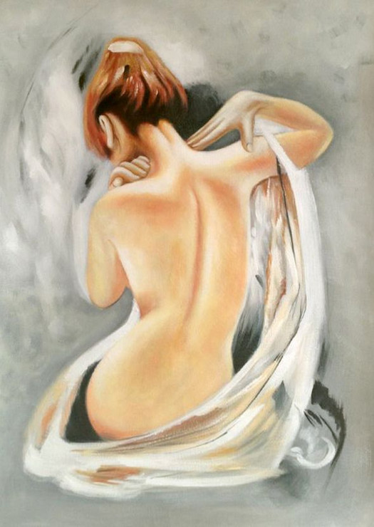 Figurative,Female,Nude,Body,Rebirth,Back Body