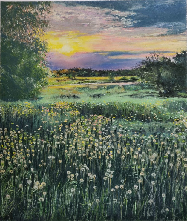 Surreal  (ART_8567_66823) - Handpainted Art Painting - 15in X 18in