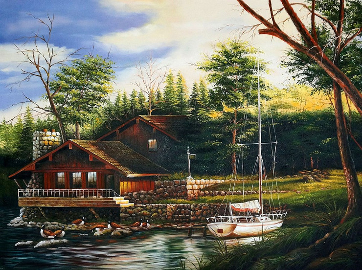 Landscape,Nature,Greenery,Dream Home,Boat