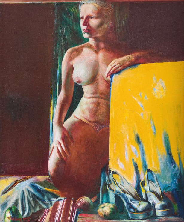 Eeva (1975) By Tiit P√§√§suke (PRT_15613) - Canvas Art Print - 17in X 21in