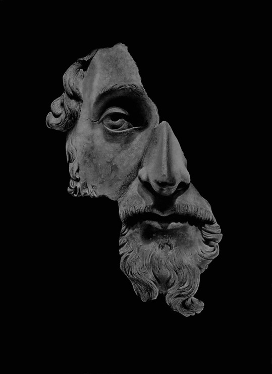 Marcus Aurelius (ART_8925_72611) - Handpainted Art Painting - 22in X 30in