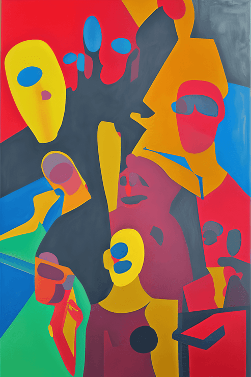 Visuals (PRT_8991_74241) - Canvas Art Print - 11in X 16in