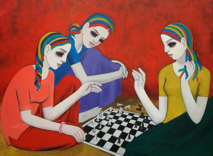girl, woman, lady, two girls, 2 girls, indian girls, friends, girl with bird