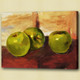still life, apples,green apples, fruits, fruits on table