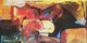 AbstractHuman - 48in X 24in,31ABT562_4824,Yellow, Brown,120X60,Abstract Art Canvas Painting