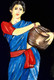 Rural Women (PRT_9032_75102) - Canvas Art Print - 15in X 21in