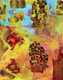Original Fine Art Painting ¬ñ Garnet Glow (ART_8301_60697) - Handpainted Art Painting - 24in X 30in