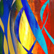 Abstract art, visual language,shape, form, color, line,nonfigurative art, nonobjective art,nonrepresentational art