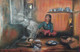 Kumaoni rasoi (ART_9052_75236) - Handpainted Art Painting - 24in X 36in
