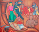 Ramman festival (ART_9052_75231) - Handpainted Art Painting - 60in X 48in