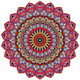 Mandala Painting (PRT_5620_75623) - Canvas Art Print - 15in X 15in