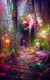 Fantasy Nature Painting (PRT_5620_75782) - Canvas Art Print - 18in X 24in
