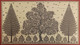 Rudrakshya Tree1 (ART_8412_75743) - Handpainted Art Painting - 26in X 16in