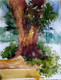 TREE (ART_8950_76154) - Handpainted Art Painting - 14in X 11in
