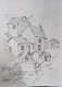 HOUSE  (ART_8950_76141) - Handpainted Art Painting - 12in X 8in