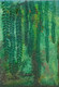 GREEN WALL (ART_9081_75937) - Handpainted Art Painting - 6in X 8in