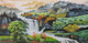 Landscape painting  (ART_6706_76402) - Handpainted Art Painting - 48in X 24in