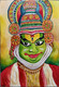 Kathakali Dancer (ART_9076_76561) - Handpainted Art Painting - 8in X 11in