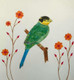 Bird (ART_9121_76631) - Handpainted Art Painting - 10in X 10in