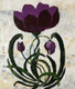 Textured Flower  (ART_9121_76621) - Handpainted Art Painting - 16in X 20in