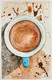 ORIGINAL WATERCOLOUR PAINTING OF CUP OF COFFEE/TEA (ART_8280_60283) - Handpainted Art Painting - 6 in X 8in
