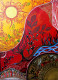 Wild Summer (ART-1841-100096) - Handpainted Art Painting - 12 in X 16in