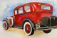 Vintage Car -1 (ART-3013-100128) - Handpainted Art Painting - 15 in X 11in