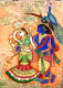 Amar Prem Or Divine Love (ART-414-100243) - Handpainted Art Painting - 20 in X 30in