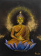 Lord Buddha (ART-15040-100272) - Handpainted Art Painting - 18 in X 24in