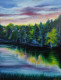 Landscape (ART-15040-100271) - Handpainted Art Painting - 18 in X 24in