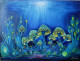 Underwater Modern Art (ART-15040-100273) - Handpainted Art Painting - 24 in X 18in